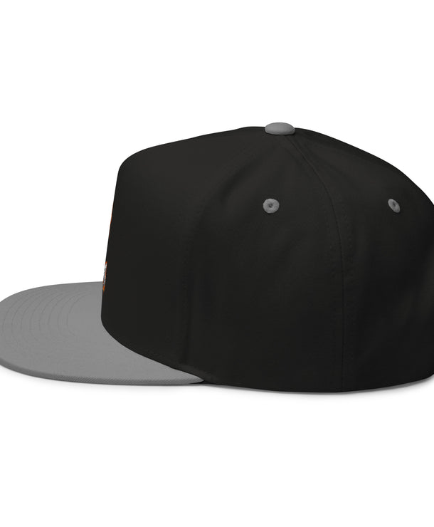 Flat Bill Cap – Buy Snapback Streetwear Cap – Sunny Blackout Clothing