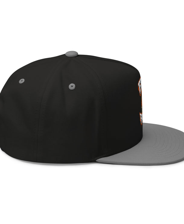 Flat Bill Cap – Buy Snapback Streetwear Cap – Sunny Blackout Clothing