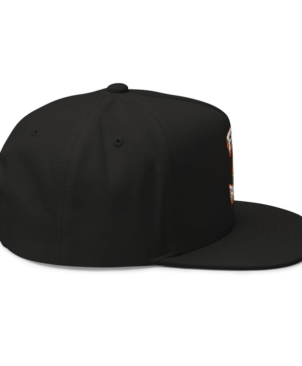 Flat Bill Cap – Buy Snapback Streetwear Cap – Sunny Blackout Clothing