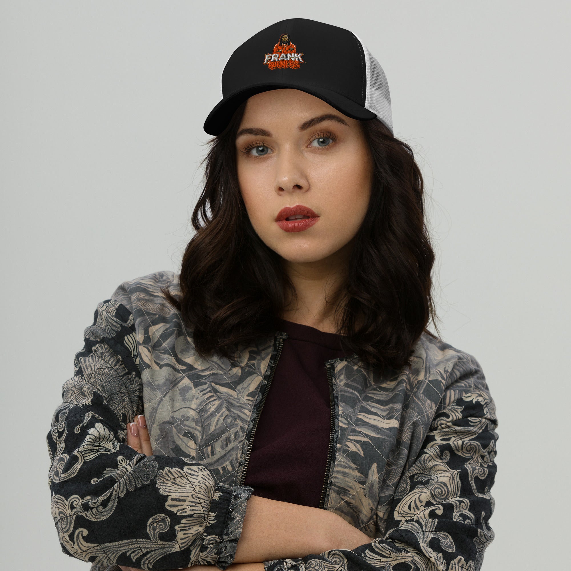 Sunny Blackout Trucker Cap – Mesh Back Trucker Hat – Sunny Blackout Clothing